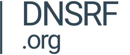 DNSRF Corporate Logo - words and line shorter version